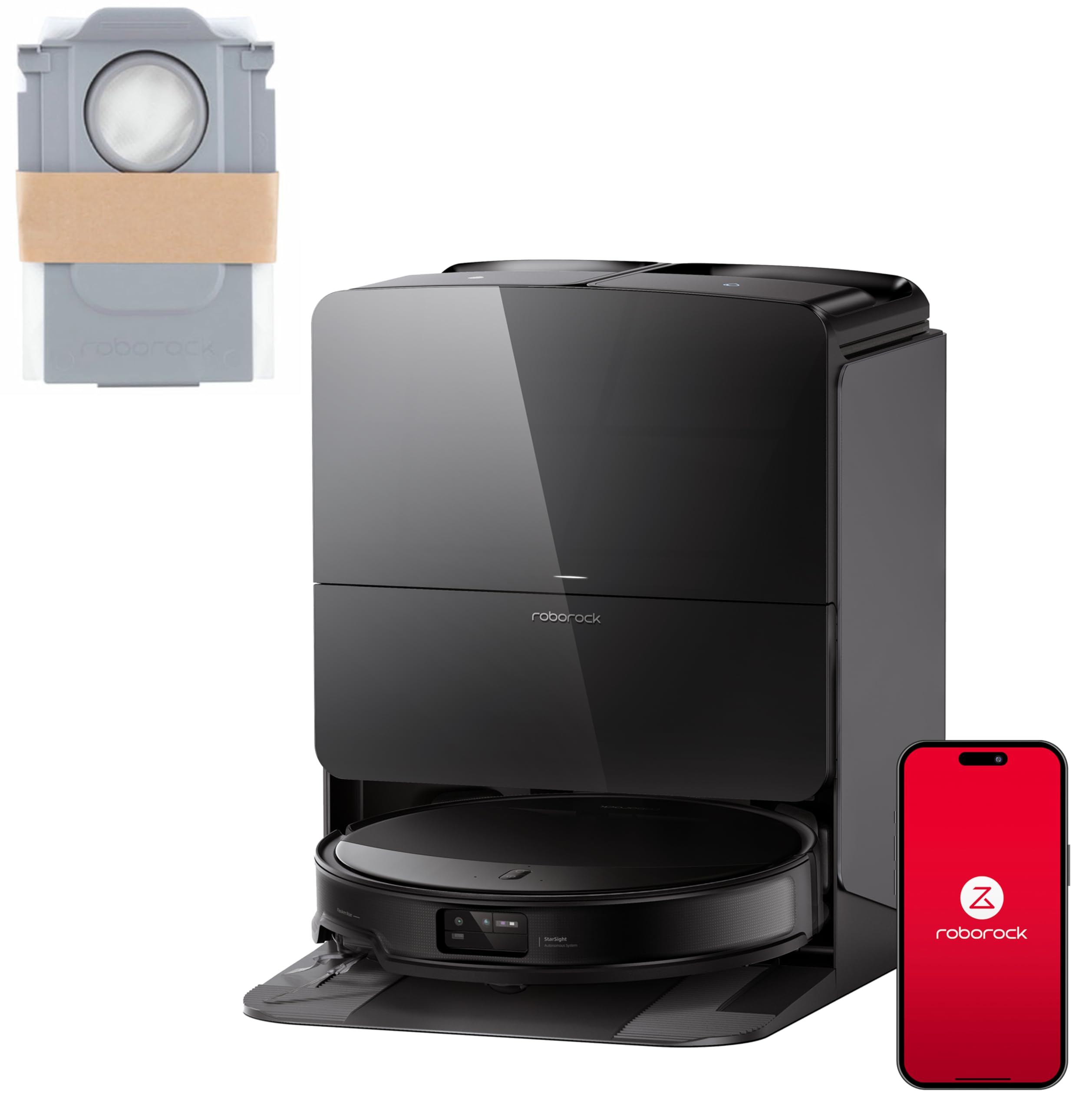 Amazon | 【2025年6月発売】roborock Saros10R 交換用紙パック 5